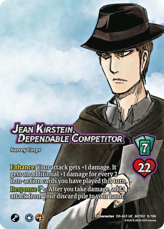 Jean Kirstein Dependable Competitor (Alternate Art) (9) [AOT02] - UniVersus Single