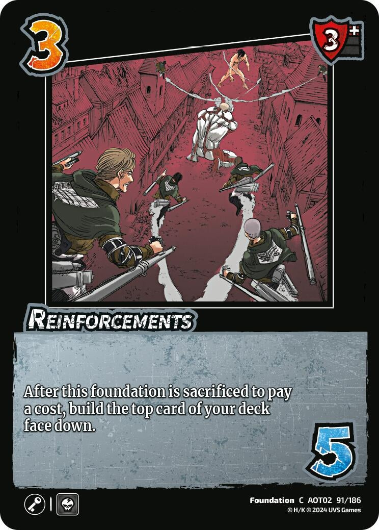 Reinforcements (91) [AOT02] - UniVersus Single