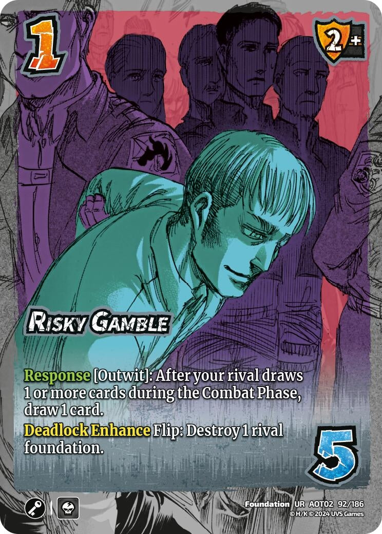 Risky Gamble (92) [AOT02] - UniVersus Single