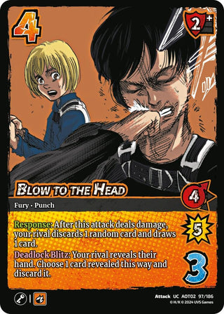 Blow to the Head (97) [AOT02] - UniVersus Single