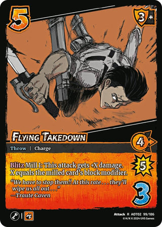 Flying Takedown (99) [AOT02] - UniVersus Single