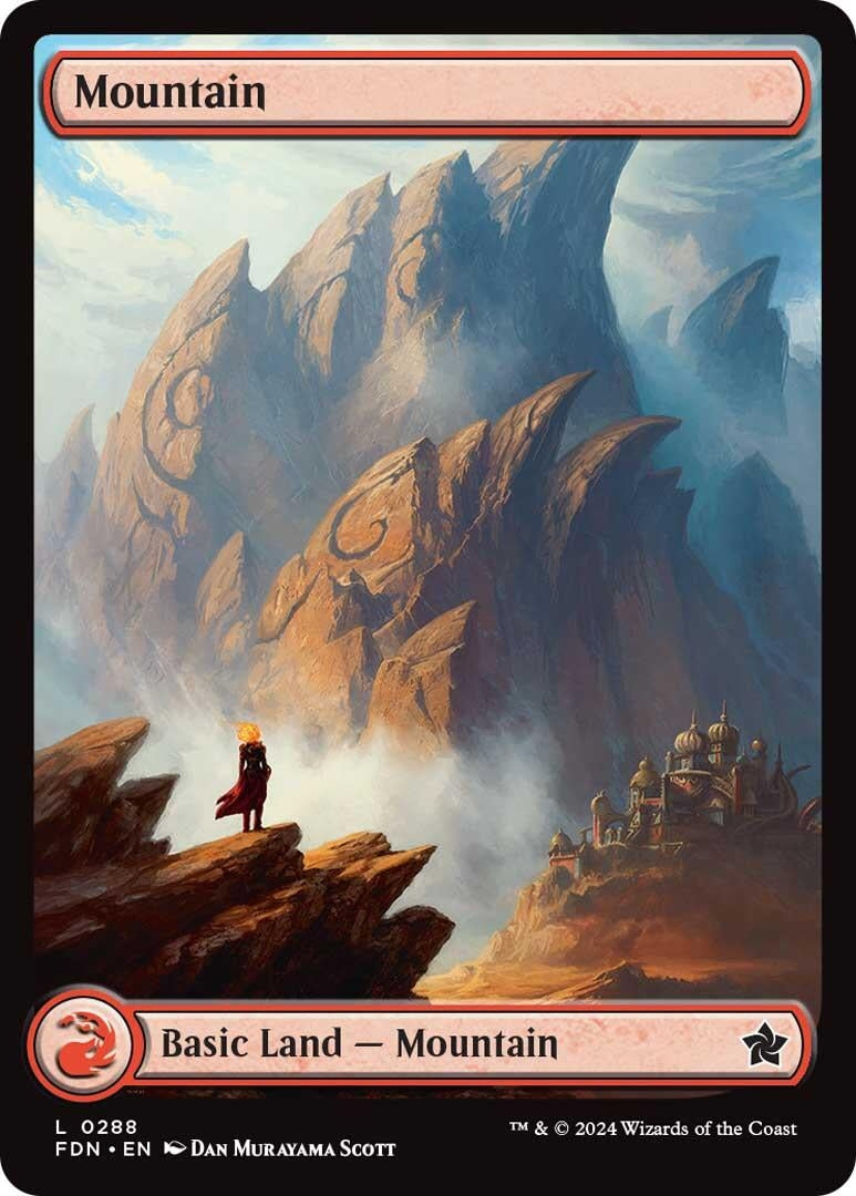 Mountain (0288) (288) [FDN] - MTG Single
