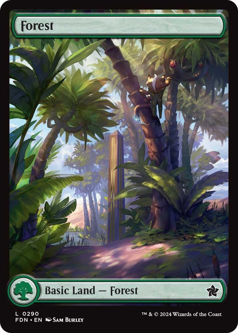 Forest (0290) (290) [FDN] - MTG Single