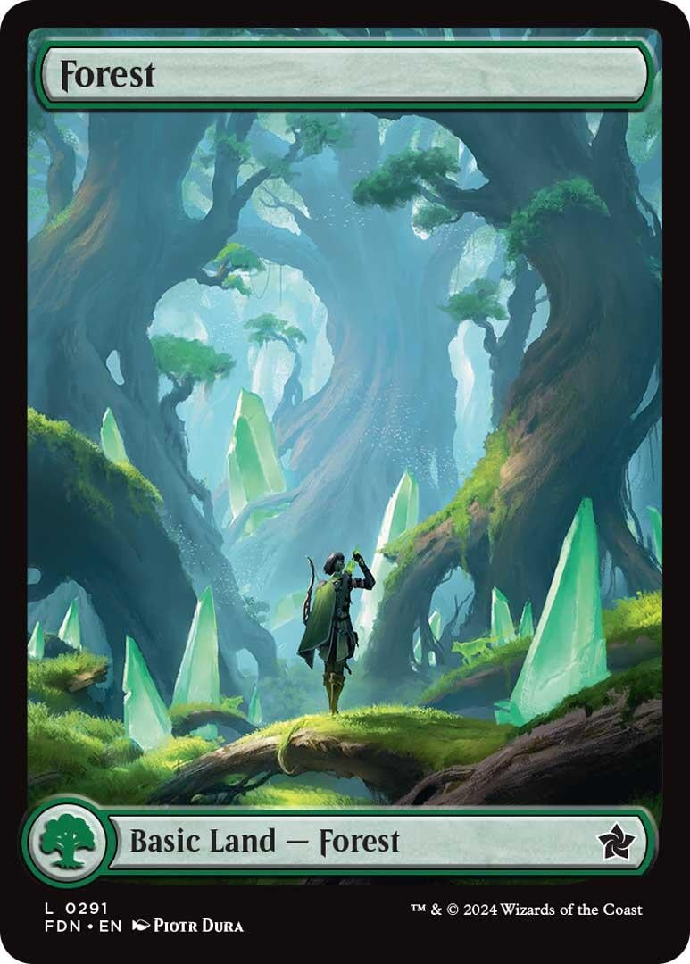 Forest (0291) (291) [FDN] - MTG Single