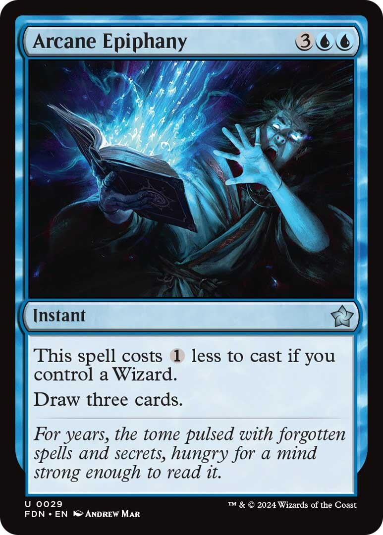 Arcane Epiphany (29) [FDN] - MTG Single