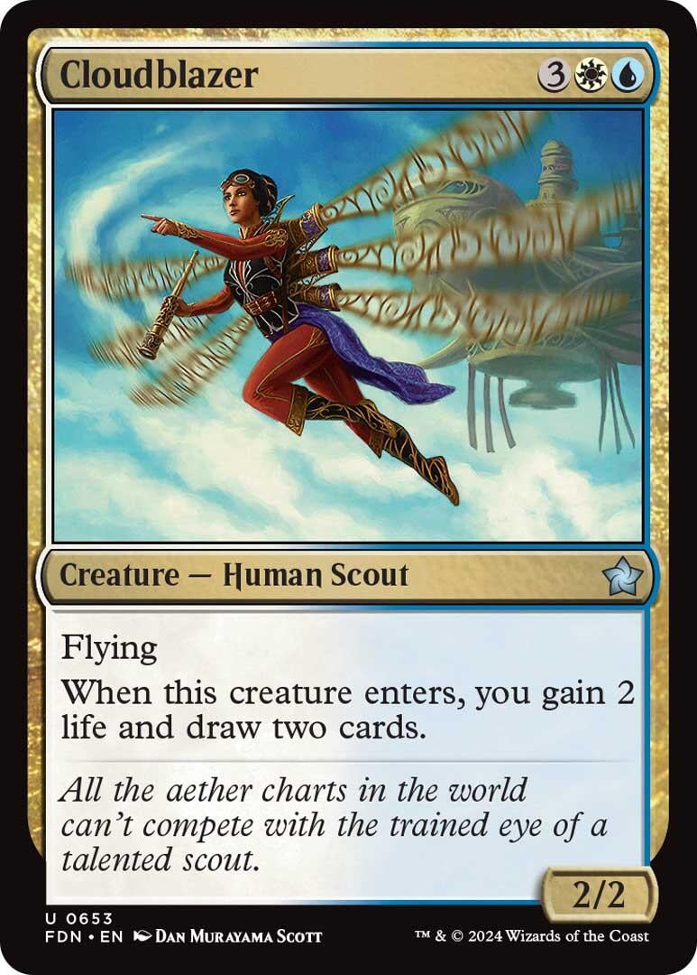 Cloudblazer (653) [FDN] - MTG Single