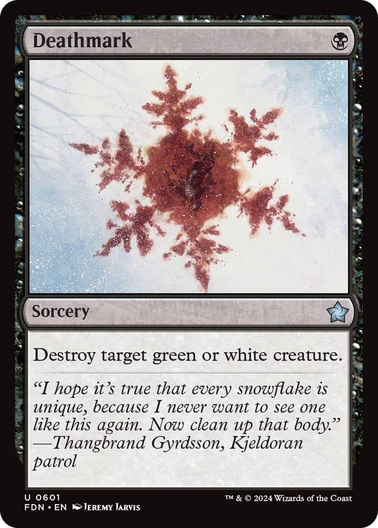 Deathmark (601) [FDN] - MTG Single