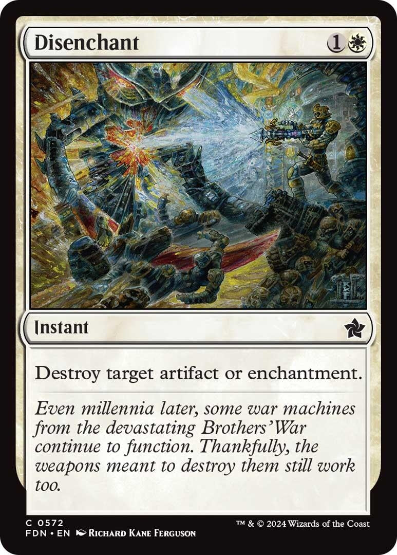 Disenchant (572) [FDN] - MTG Single