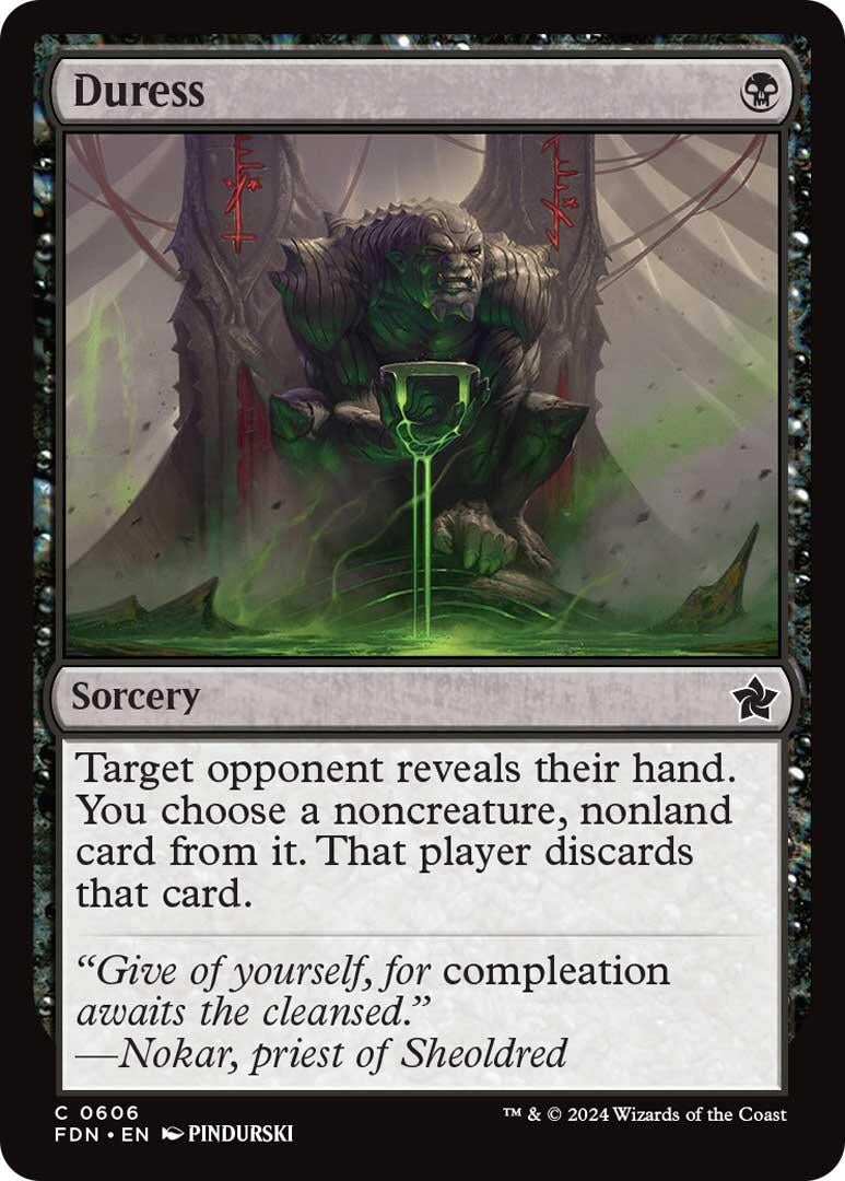 Duress (606) [FDN] - MTG Single