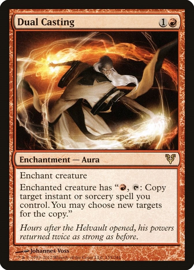 Dual Casting (133) [AVR] - MTG Single