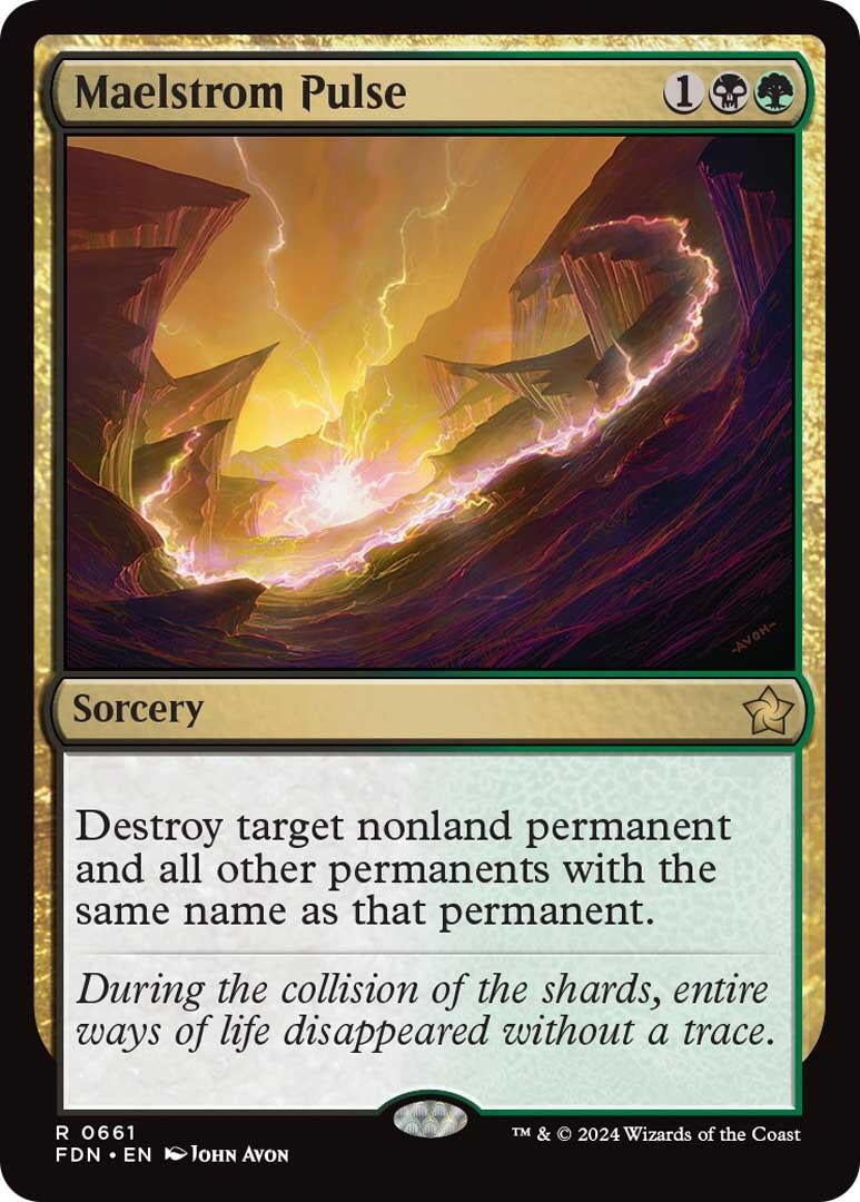 Maelstrom Pulse (661) [FDN] - MTG Single