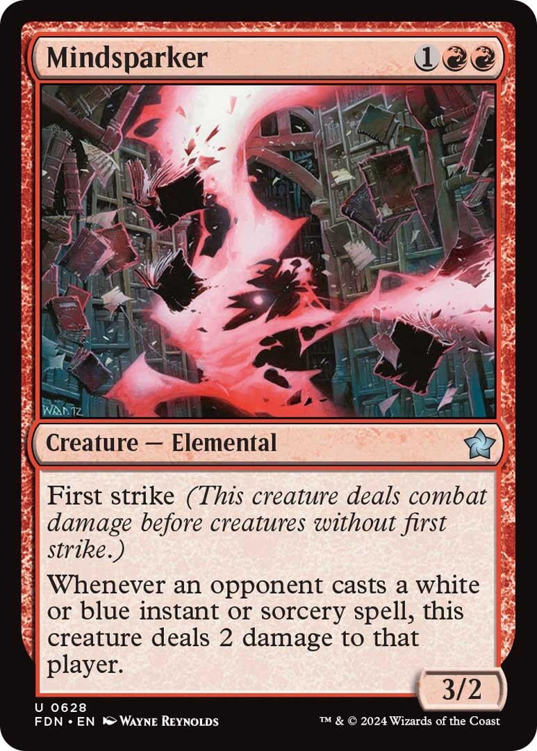 Mindsparker (628) [FDN] - MTG Single