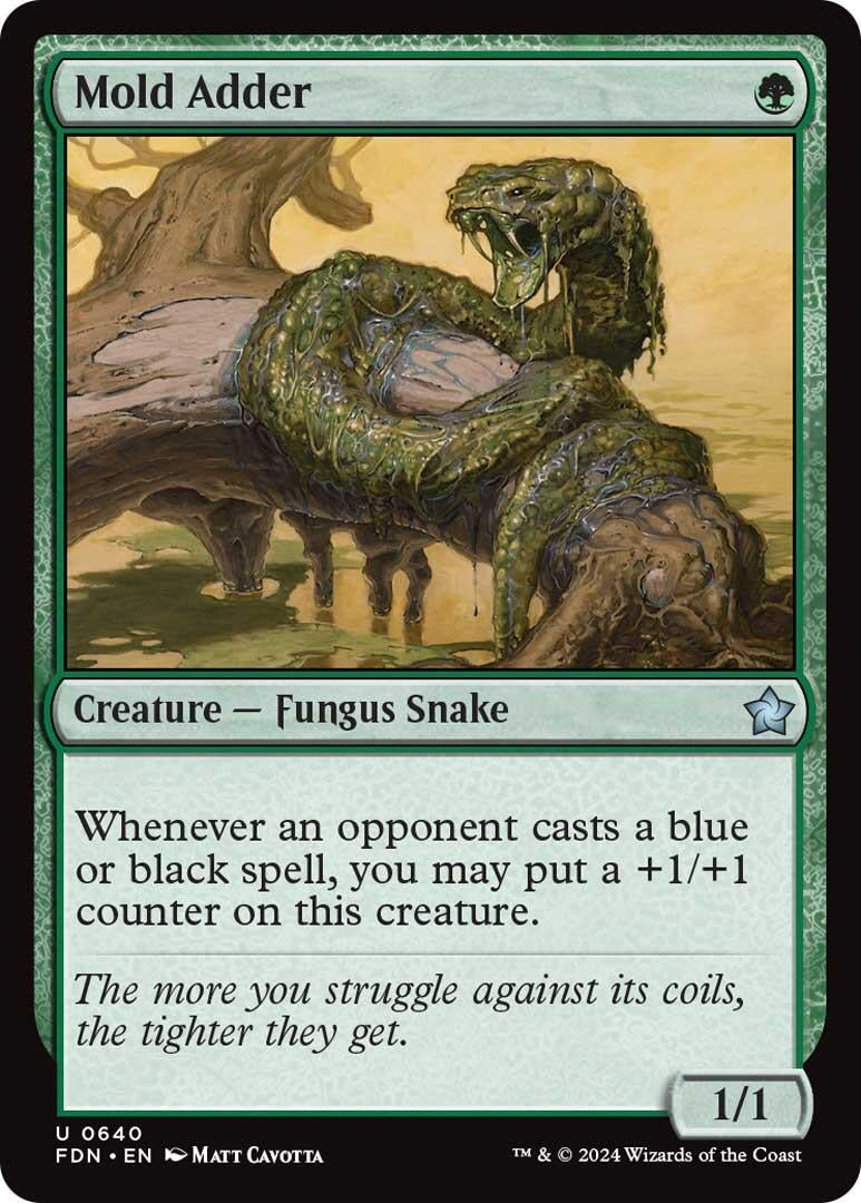 Mold Adder (640) [FDN] - MTG Single