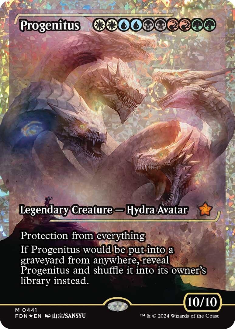 Progenitus (Showcase) (Fracture Foil) (441) [FDN] - MTG Single