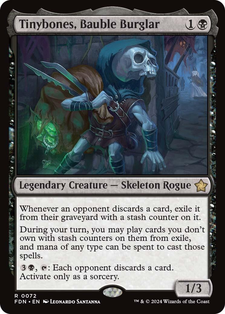 Tinybones Bauble Burglar (72) [FDN] - MTG Single