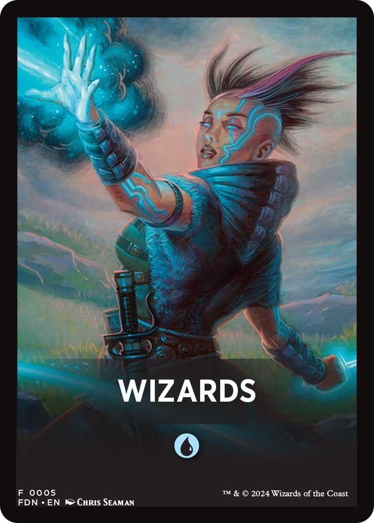 Wizards Theme Card (5) [FDN] - MTG Single