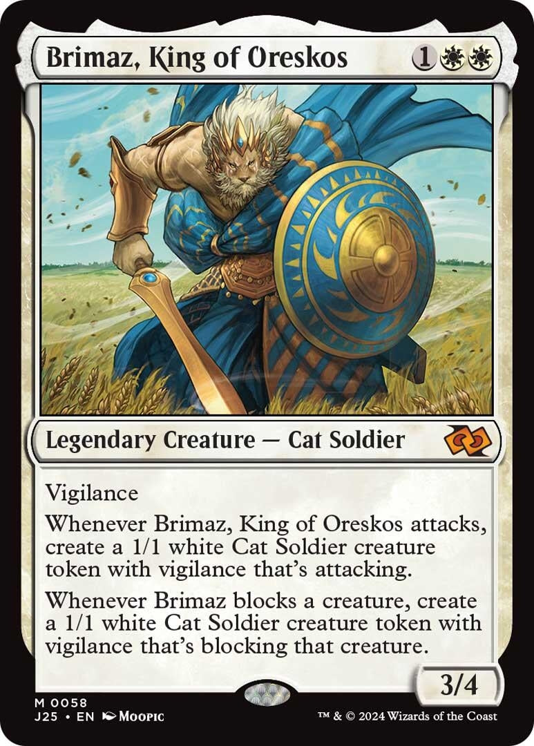 Brimaz King of Oreskos (58) [J25] - MTG Single