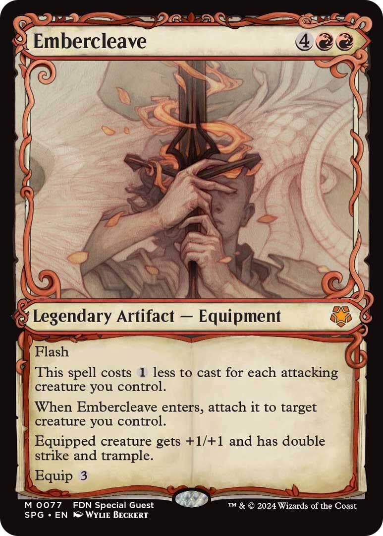 Embercleave (Showcase) (77) [SPG] - MTG Single
