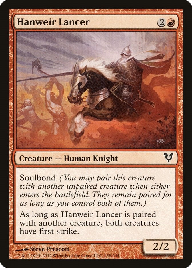 Hanweir Lancer (138) [AVR] - MTG Single