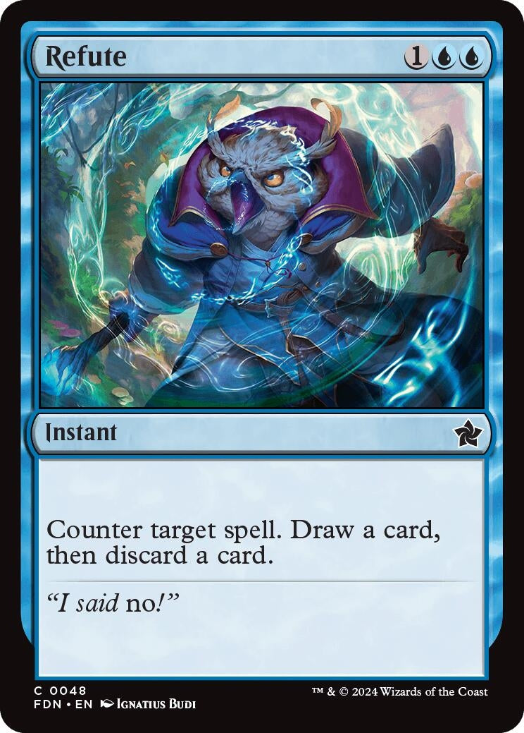 Refute (48) [FDN] - MTG Single