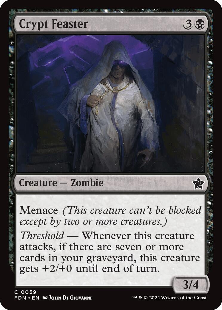 Crypt Feaster (59) [FDN] - MTG Single