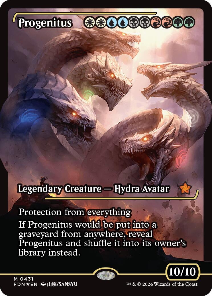 Progenitus (Showcase) (431) [FDN] - MTG Single