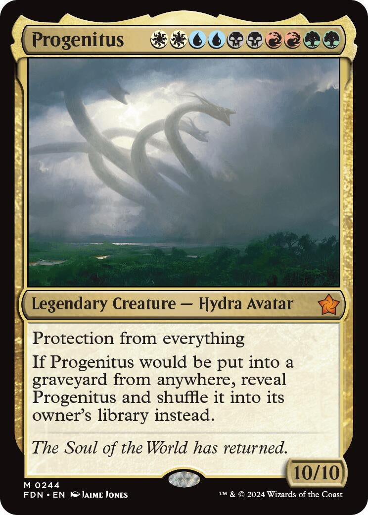 Progenitus (244) [FDN] - MTG Single