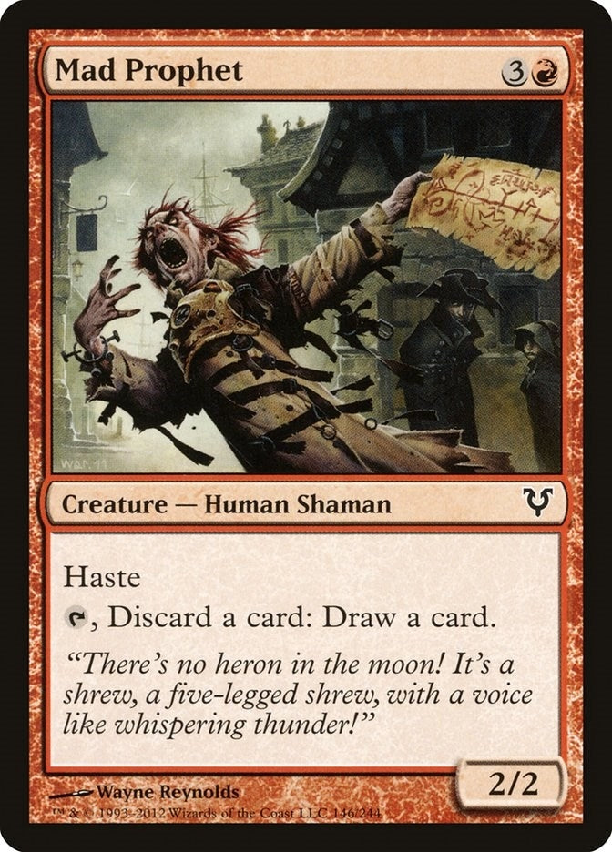 Mad Prophet (146) [AVR] - MTG Single