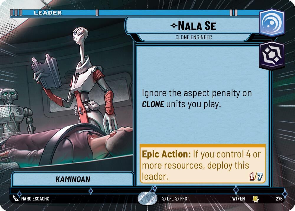 Nala Se - Clone Engineer (Hyperspace) (276) (TOR) - Star Wars: Unlimited Single