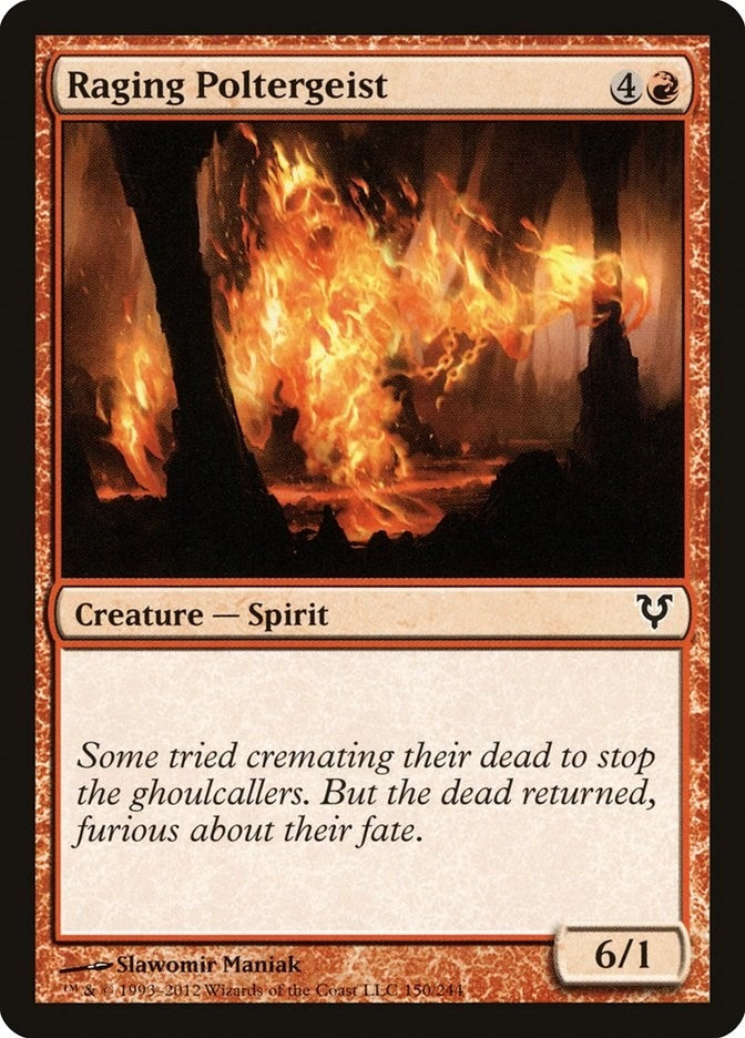 Raging Poltergeist (150) [AVR] - MTG Single