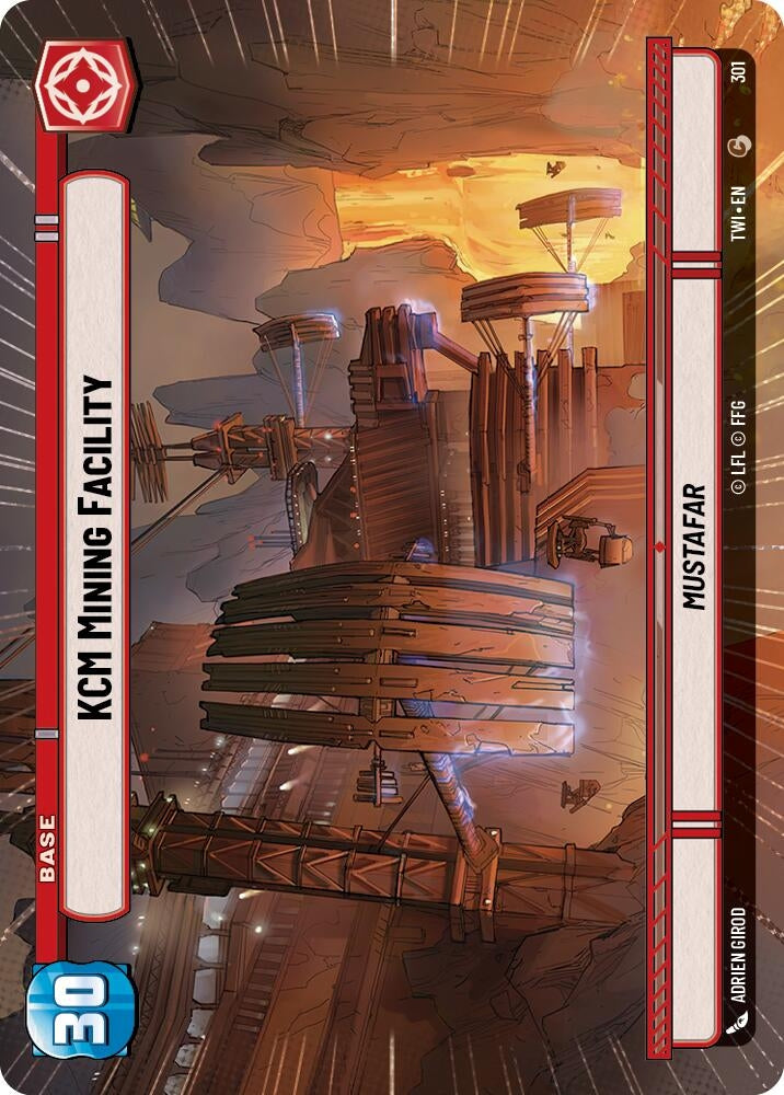 KCM Mining Facility (Hyperspace) (301) (TOR) - Star Wars: Unlimited Single