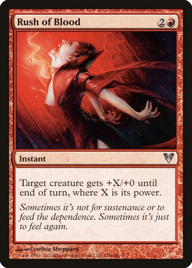 Rush of Blood (154) [AVR] - MTG Single