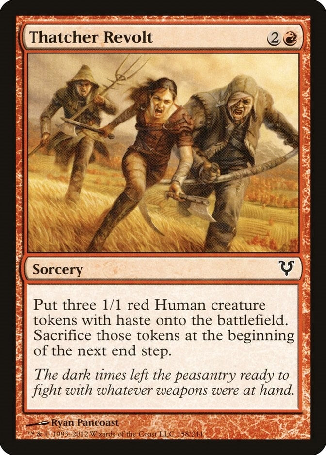 Thatcher Revolt (158) [AVR] - MTG Single