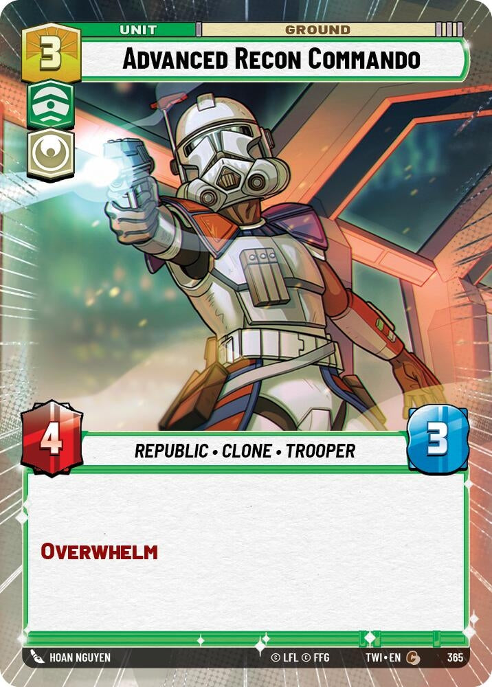 Advanced Recon Commando (Hyperspace) (365) (TOR) - Star Wars: Unlimited Single