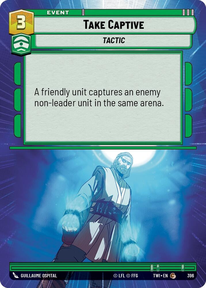 Take Captive (Hyperspace) (396) (TOR) - Star Wars: Unlimited Single