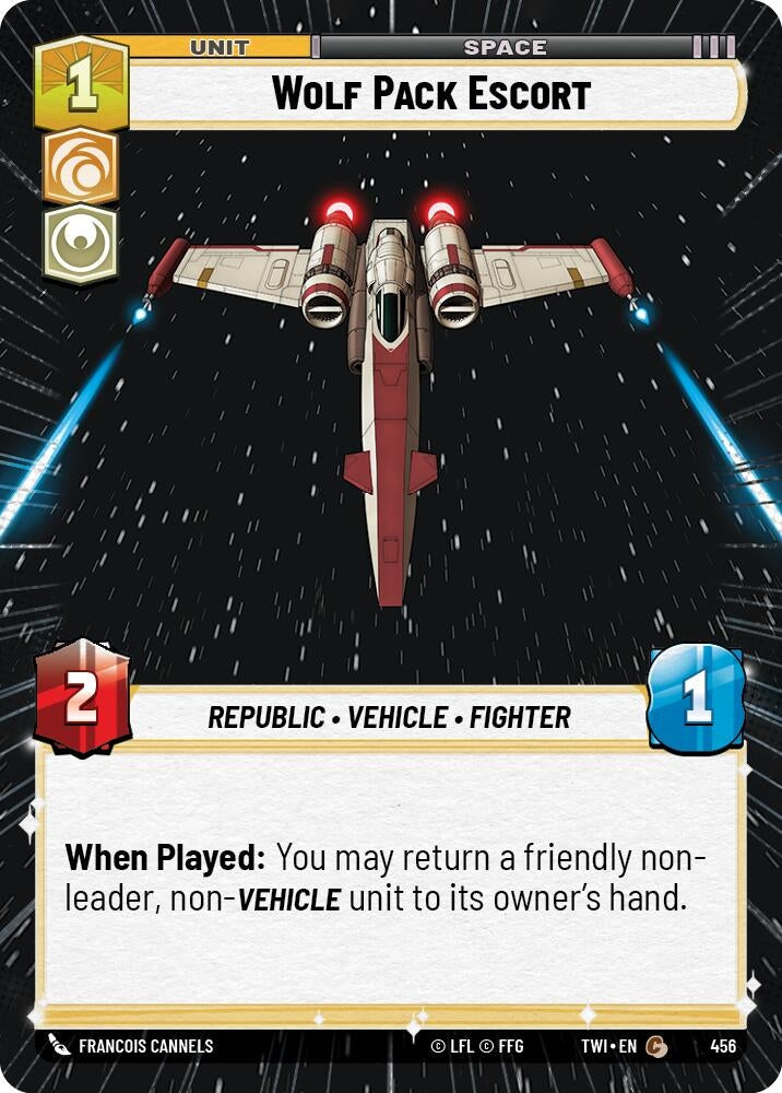 Wolf Pack Escort (Hyperspace) (456) (TOR) - Star Wars: Unlimited Single