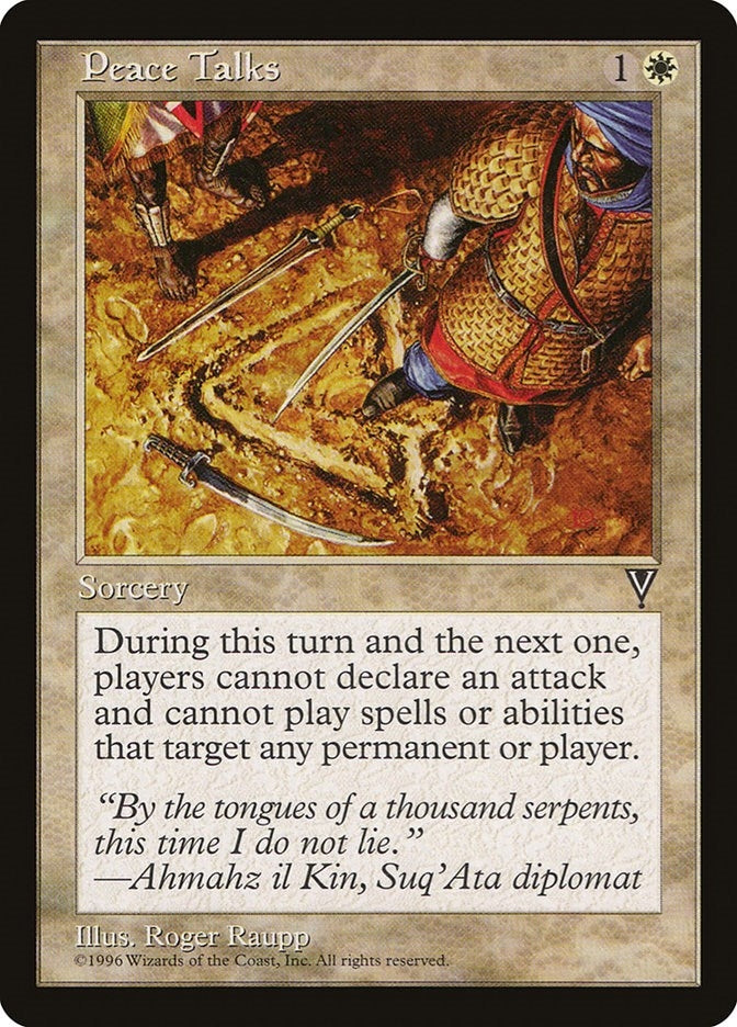 Peace Talks [VIS] - MTG Single