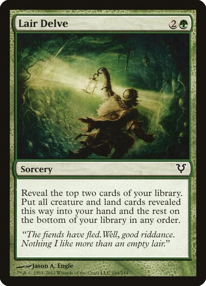 Lair Delve (184) [AVR] - MTG Single