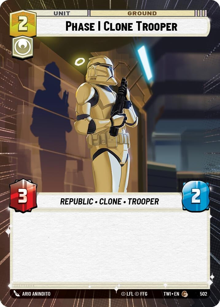 Phase I Clone Trooper (Hyperspace) (502) (TOR) - Star Wars: Unlimited Single