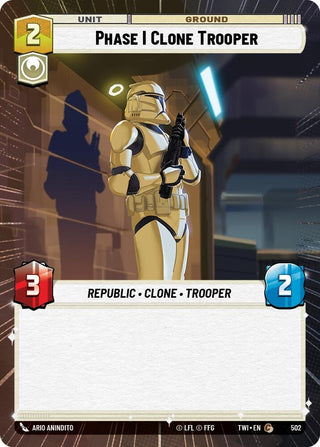 Phase I Clone Trooper (Hyperspace) (502) (TOR) - Star Wars: Unlimited Single