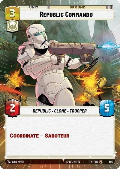 Republic Commando (Hyperspace) (504) (TOR) - Star Wars: Unlimited Single