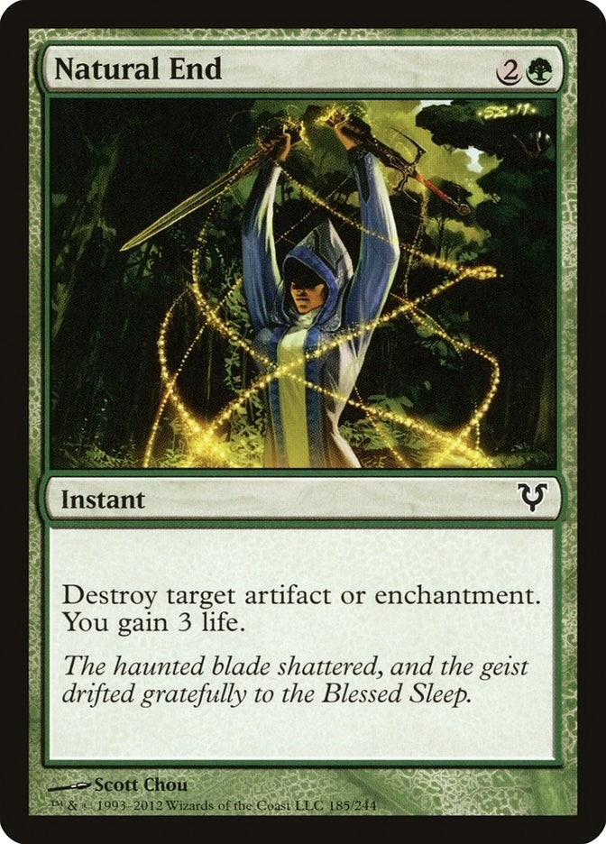 Natural End (185) [AVR] - MTG Single