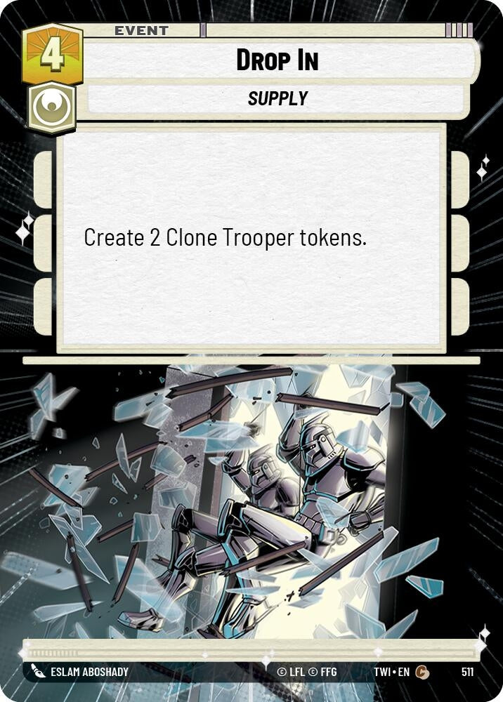 Drop In (Hyperspace) (511) (TOR) - Star Wars: Unlimited Single
