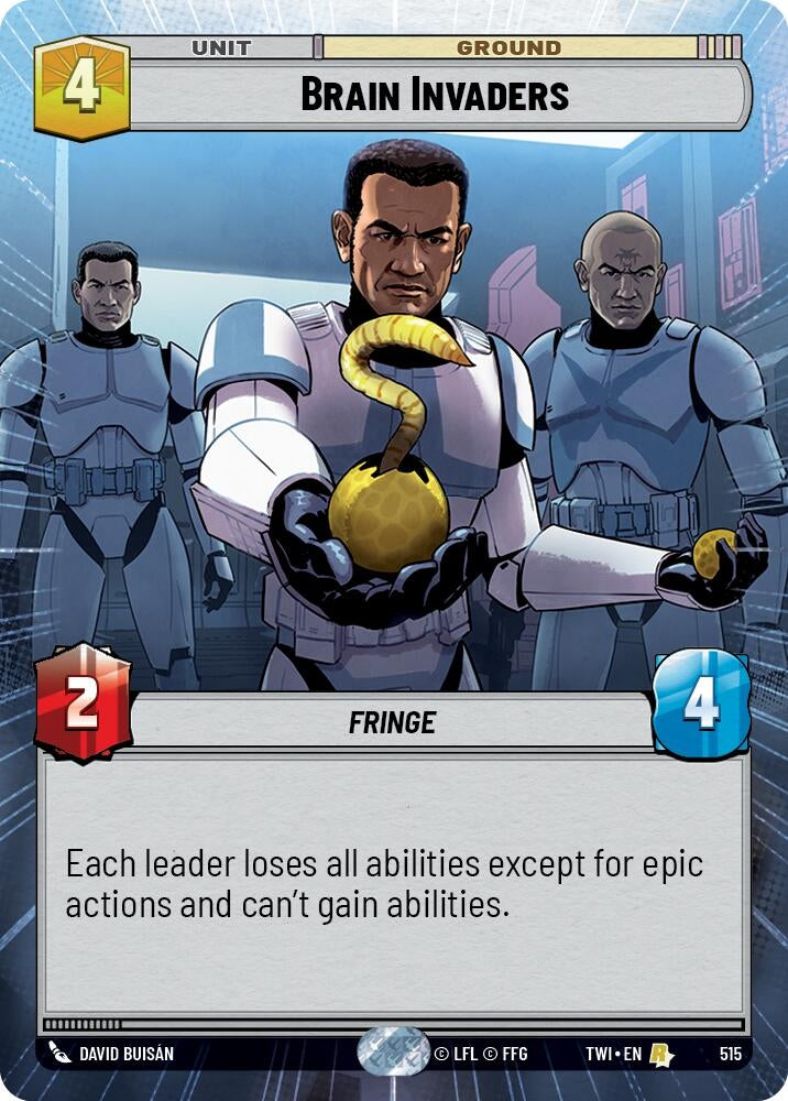 Brain Invaders (Hyperspace) (515) (TOR) - Star Wars: Unlimited Single