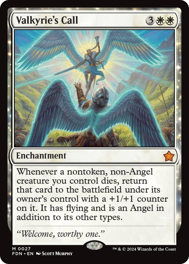 Valkyrie’s Call (27) [FDN] - MTG Single