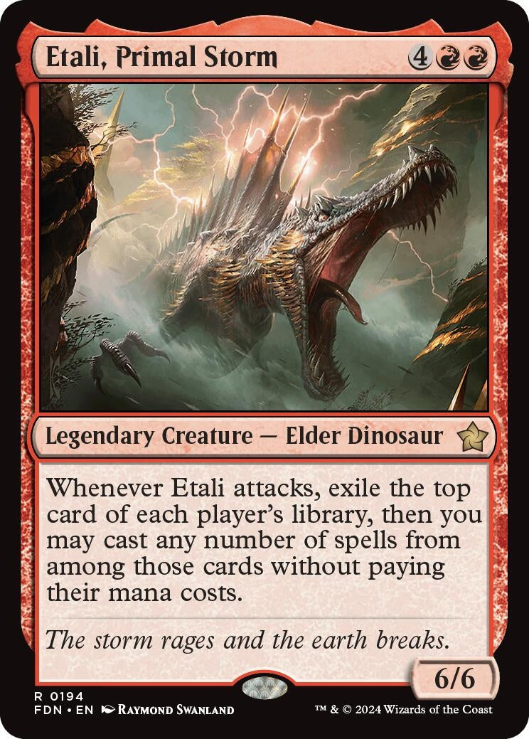 Etali Primal Storm (194) [FDN] - MTG Single