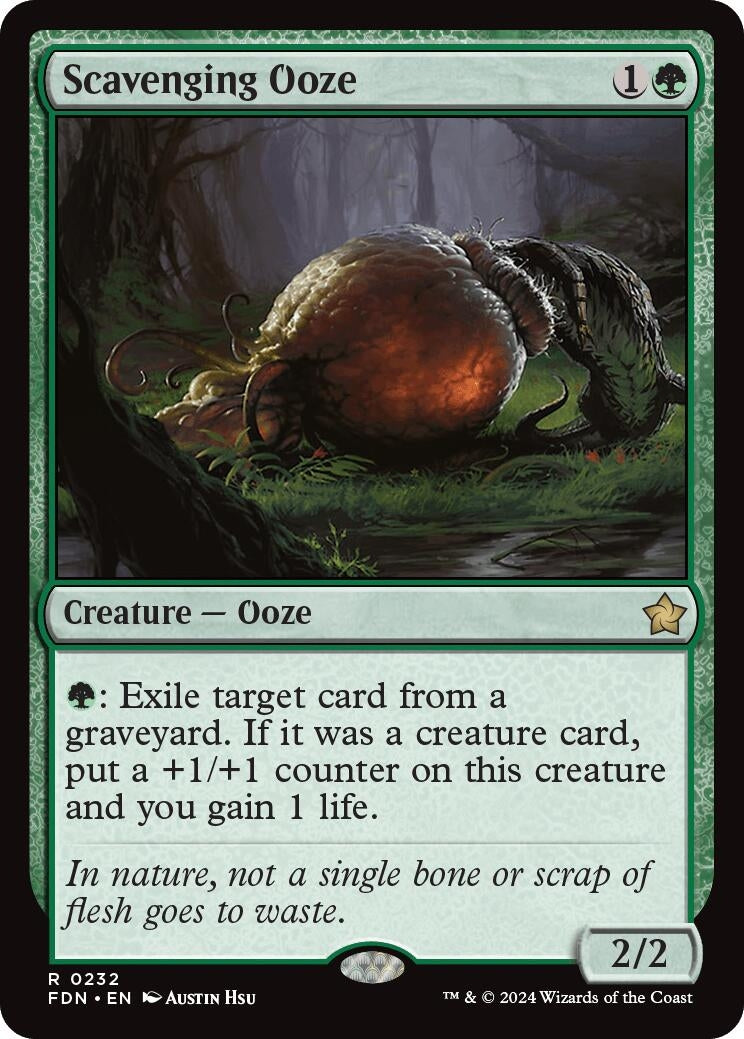 Scavenging Ooze (232) [FDN] - MTG Single