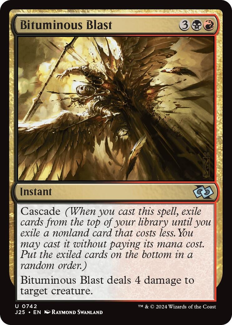 Bituminous Blast (742) [J25] - MTG Single
