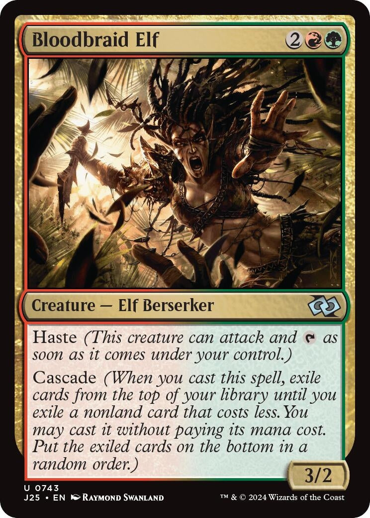 Bloodbraid Elf (743) [J25] - MTG Single