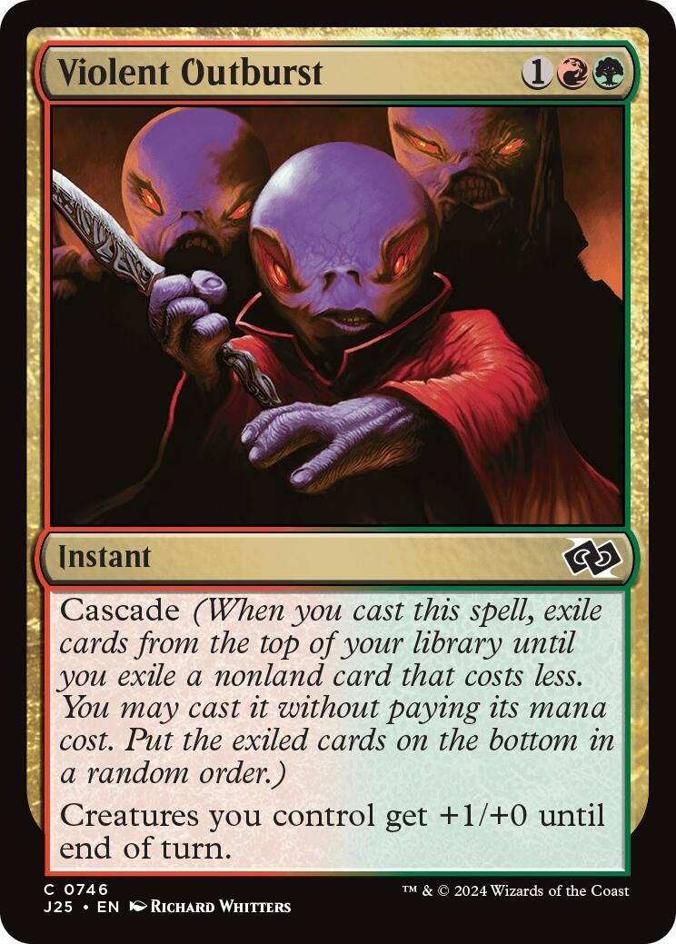 Violent Outburst (746) [J25] - MTG Single